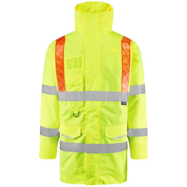 Putford Lined Anorak With Red Braces