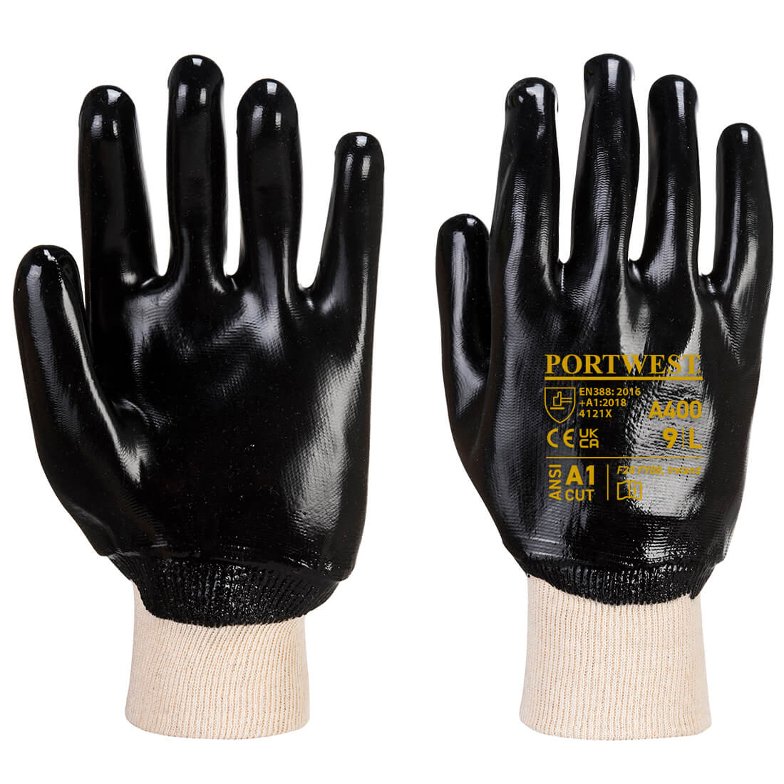 Grip PVC Knitwrist (12 Pairs)