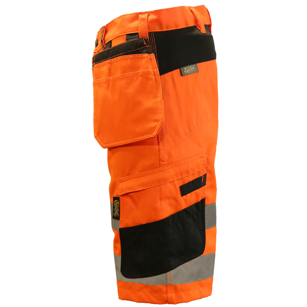 Slim Fit Stretch Work Shorts with Removable Holster Pockets
